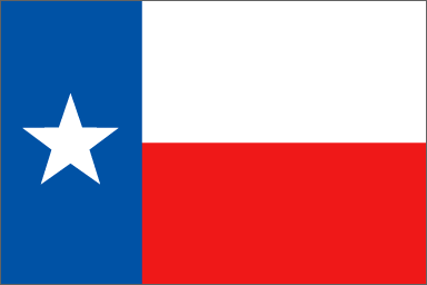 De vlag van Texas