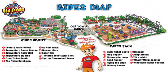Oldtown Orlando Map