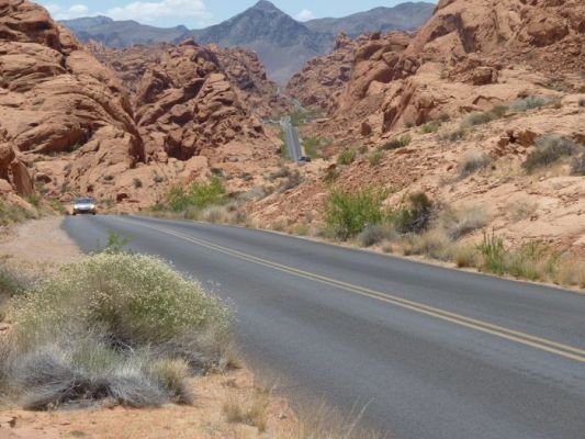 White Dome scenic road in Valley of Fire (2)