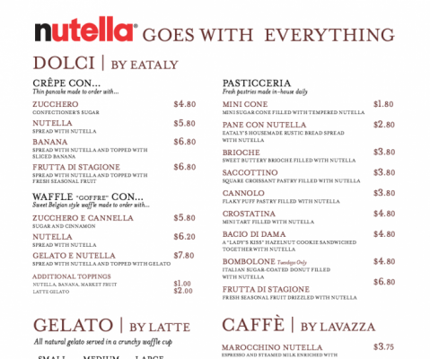 nutella-bar