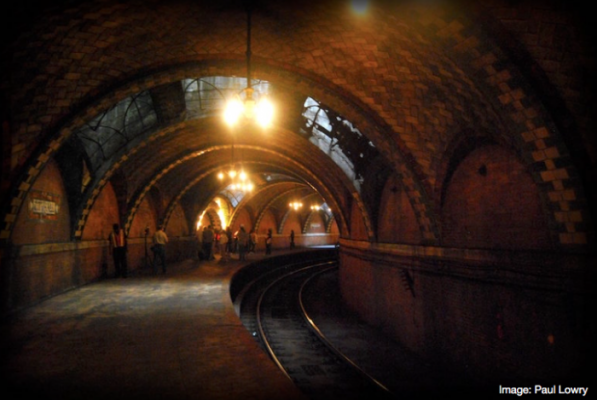 City Hall Subway Stop, New York City, New York