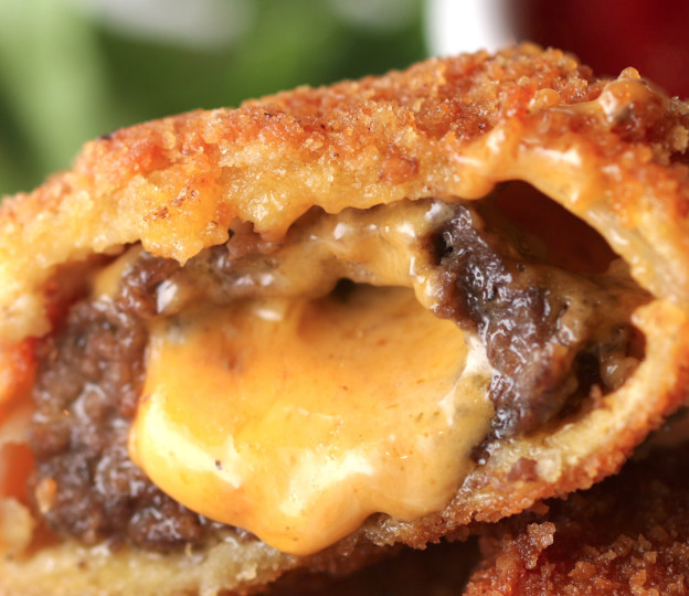 Cheeseburger Onion Rings