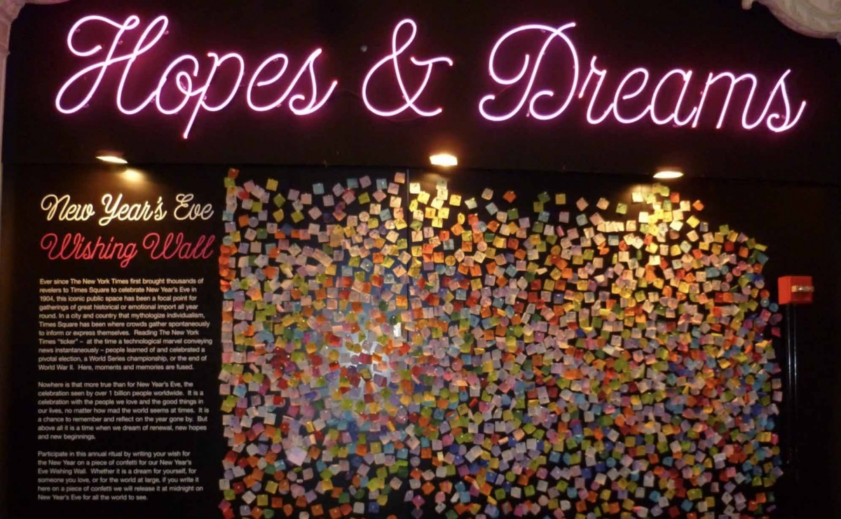 Hopes and Dreams Wall New York