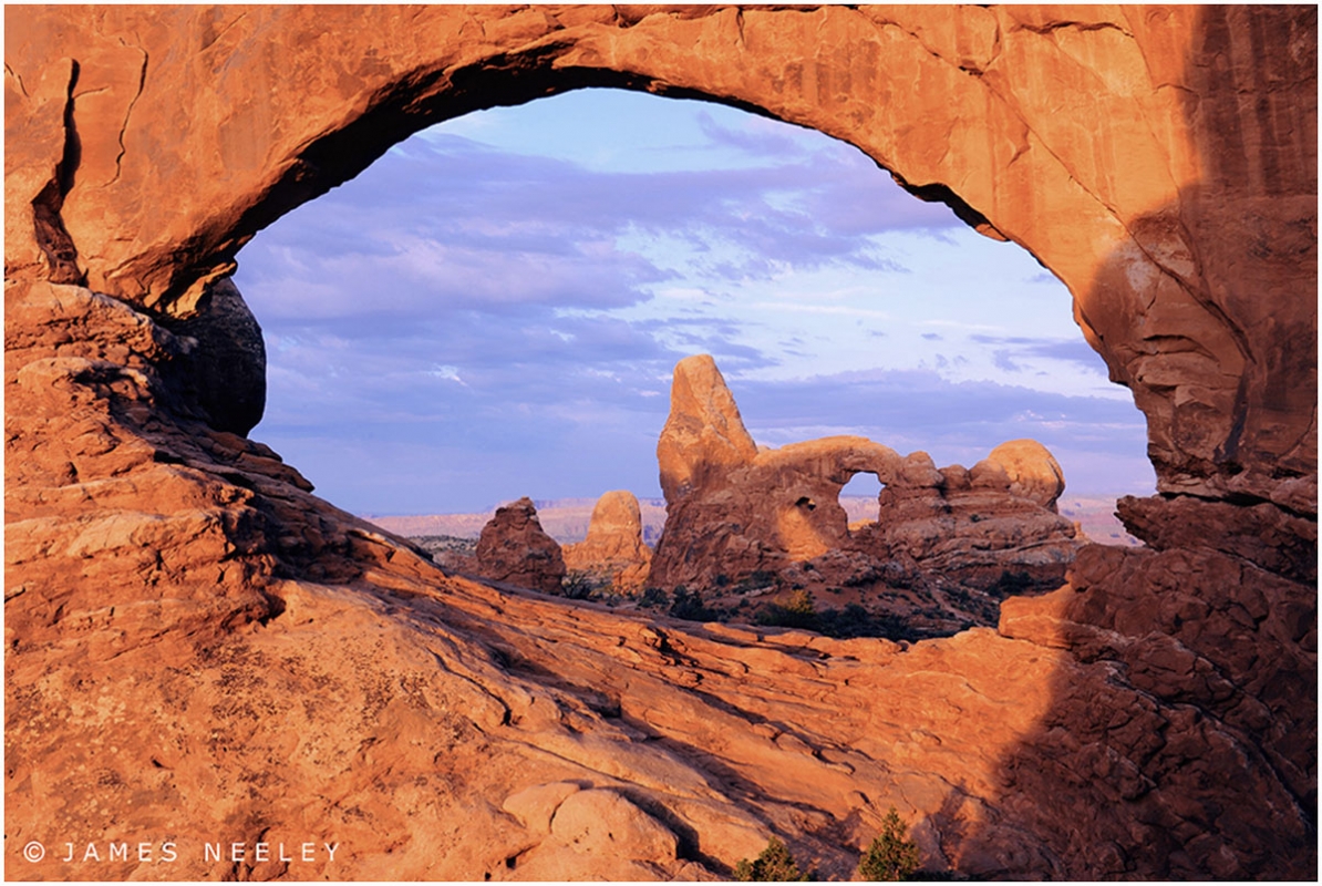 Canyonlands, Arches & Page -James Neeley - Framing Turret Arch